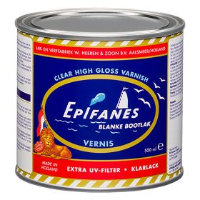 Epifanes Bootlak Blank, Vernis met extra UV filter, 5 liter