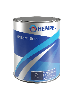 Hempel Brilliant Gloss verf, Cobalt blue, 750 ml