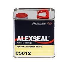 Alexseal Premium Topcoat Converter C5012, brush, pint (0,47 liter)