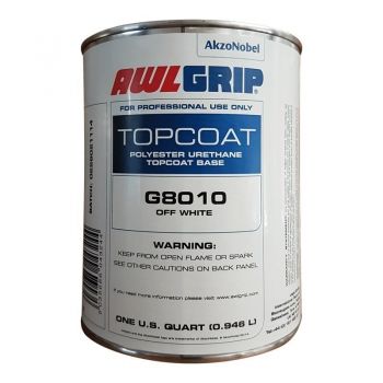 Awlgrip Topcoat, Pure White, quart 1 gallon, 0.98 liters