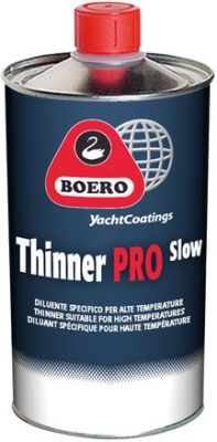 Boero Thinner Pro Slow, voor polyurethaan verven, 5 liter