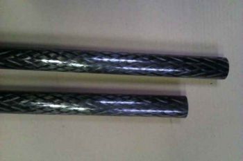 Carbon Tube, black, wrapped, around 35 x 1.0 mm, L = 1000