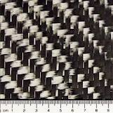 Carbon fabric, woven diagonally, 1 m2, 200 g / m2