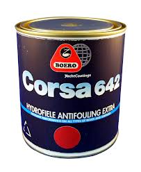 Boero Corsa Antifouling 641, kopervrij, 750 ml, Red