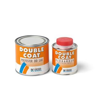 DD Double Coat varnish, RAL 9018 papyrus white, 500 grams
