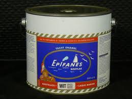 Vernis pour bateaux Epifanes / Yacht émail, 65 couleurs, noir, 2 litres