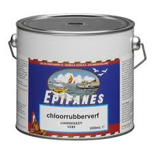 Epifanes Chloorrubber Loopdekverf Kleur: ,  2 liter