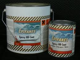 HB Epifanes revêtement époxy, gris, ensemble de 4 litres