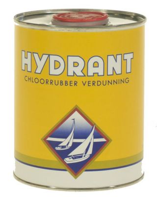 Hydrant Chloorrubber verdunning, 1 liter 