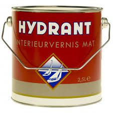 HYDRANT Interieurvernis mat, blank,  2,5 liter