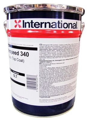 Interspeed 340, zwart,  20 liter UITSLUITEND BEROEPSVAART OF EXPORT