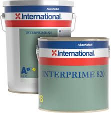 International Interprime 820 A + B , white, set 5 liter  