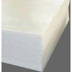 Plastic HDPE / PE sheet, milk-white, 30 mm per m2