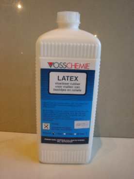 Latex Rubber for molds, 1 liter bottle