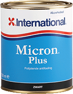 International Micron Plus  (niet meer leverbaar), Zwart, blik 2,5 liter