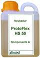 Résine de polyuréthane / Cast rapide résine Proto Flex 150-05N (A  B) Série 1,2 kg