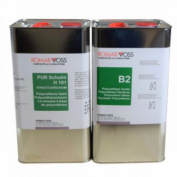 Polyurethaan Structuurschuim H101, A + B component, 1,83 kg verpakking