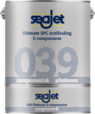Seajet 039 Platinum Antifouling, 2 componenten, 2 liter (UITSLUITEND BEROEPSVAART OF EXPORT)
