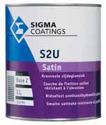 Sigma S2U Satin, 1 liter, wit