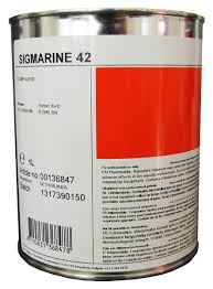 Sigmarine 40 Primer, 5 liter, wit - zwart - grijs-kleur