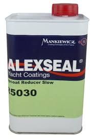 Alexseal Topcoat reducer, brush, R5015, gallon (3,78 liter)