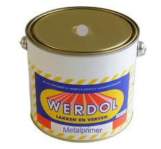 Werdol Metalprimer Wit,  2 liter
