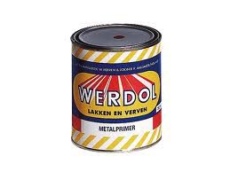 Werdol Metalprimer Rood Bruin, 750 ml