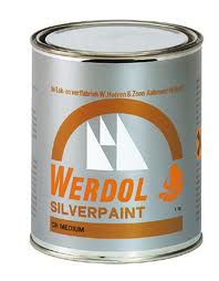 Werdol Silverpaint Medium,  1 liter