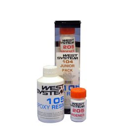 West System Junior Pack, epoxy reparatiehars, 500 ml set 